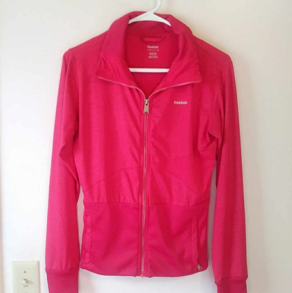 Pink Reebok Athletic Jacket